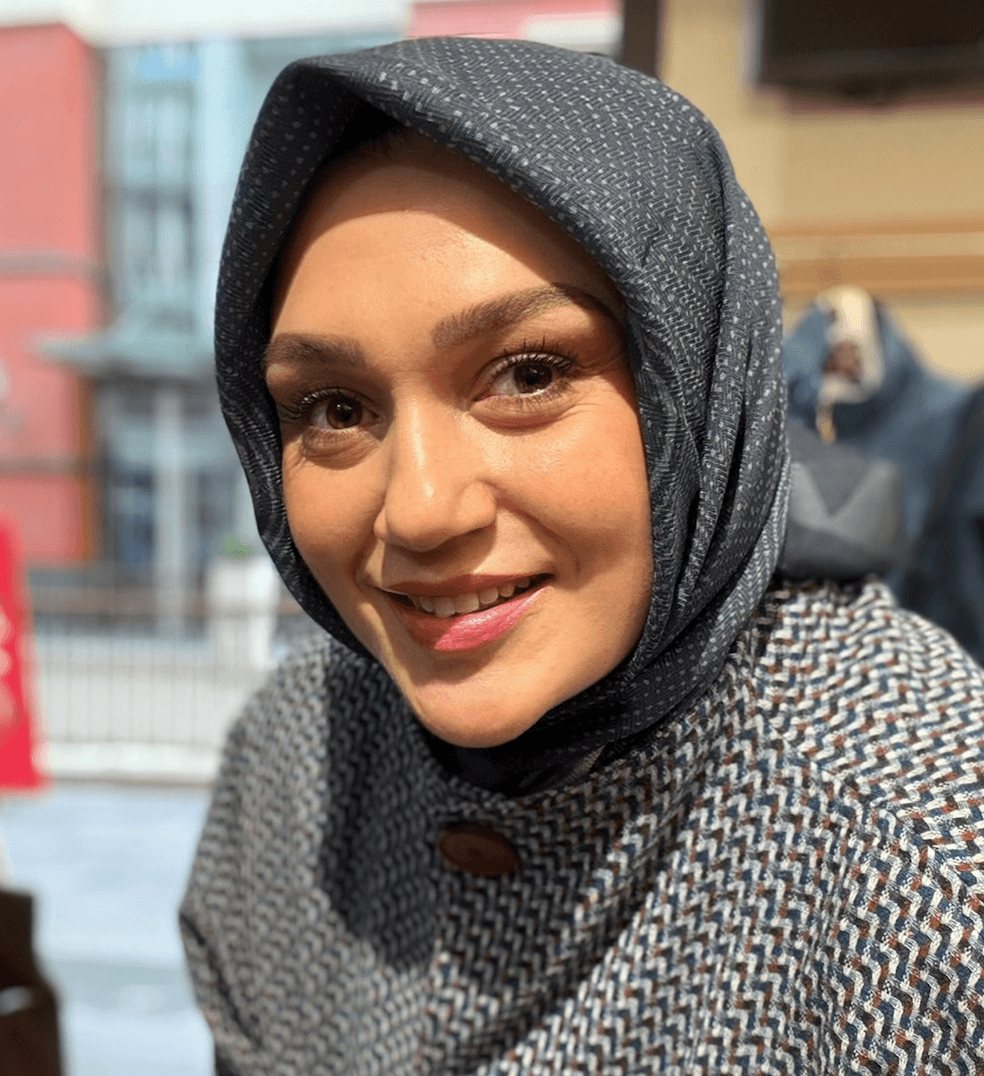 Çizgili Desen Yün Eşarp